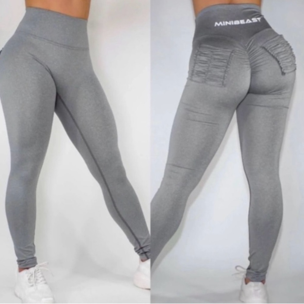 Rouched Workout Leggings